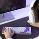 Клавиатура беспроводная Proove Gaming AFK Bluetooth/Wireless/USB Ukraine Layout White (647440003) - изображение 5