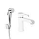 Смеситель для раковины Qtap Grand (с гигиеническим душем) QTGRA272CRW45671 Chrome/White - изображение 1