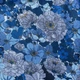 Труси боксери чоловічі з бавовни сині у флористичний принт Blue and Yellow Pavot Garden - XS – синій, блакитний - зображення 3