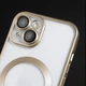 Чехол панель Wave Premium Metal Matte Case with Magnetic Ring MagSafe для Apple iPhone 17 Pro (6.3") natural titanium - изображение 3