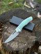 Складной нож Mangust D2 mint green 21.5 см - изображение 1
