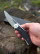 Складной нож Mangust D2 черный 21.5 см - изображение 2