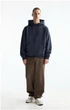 Худі Pull & Bear темно-синій 7590/513/400 S - изображение 2