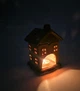 Аромалампа "Домик" керамическая бежево-зеленая 32910B - изображение 9