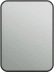 Зеркало Juventa Aluminum Simple AlumSM-80 в черной раме без подсветки 800х600 - изображение 2