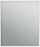 Зеркало Juventa Aluminum Simple AlumSMSq-70 в белой раме без подсветки 700х600 - изображение 2