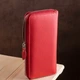 Кошелек женский кожаный ST Leather Accessories 18931 Красный - изображение 6