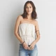 Майка AEO Eyelet Ruffle Cream S Белый (2351-7338WT) - изображение 1