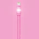 USB кабель Remax Breathe RC-029i Lightning, 1m pink - зображення 2
