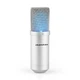 Професійний конденсаторний мікрофон Auna MIC-900S-LED USB Сірий Б/В - зображення 3