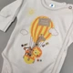 Боді для новонароджених Minikin Safari Dreams з інтерлоку 194000356 Білий з коричневим 56р - изображение 2