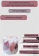 Свеча ручной работы декоративная восьмиугольная свеча с красным литьем дикого винограда с деревянным фитилем 15 часов горения аромат хлопок - изображение 1