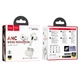 Бездротові навушники HOCO EQ9 Plus Duke true wireless ANC Noise Reduction BT headset Milky White (6942007612852) - изображение 8