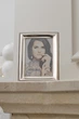 Серебряная фоторамка (код 17/2) 13*17 см - изображение 2