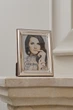 Серебряная фоторамка (код 17/2) 13*17 см - изображение 3