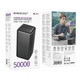 УМБ Borofone BJ80C Clever 22.5W+PD20W 50000 mAh Black - зображення 4