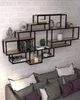 Настінний стелаж в стилі лофт EcoLoft Мозаїка DSP-1305-1 - зображення 4