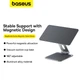 Підставка для планшету Baseus MagStable Series Magnetic Tablet Stand for Pad 12.9″ Space Grey (B10460300811-01) - изображение 11