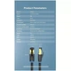 Мережевий кабель Vention Cat.8 SFTP Patch Cable 15M Black (IKABN) (IKABN) - изображение 7