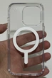 Чехол противоударный Speck Presidio Clear Case MagSafe для Apple Iphone 15 Pro (6.1") Прозрачный 150559-3240 - изображение 4