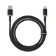 Кабель Baseus Dura Series Fast Charging Cable USB для Type-C 60W 1m Gold+Black (P10377802U01-00) - зображення 1