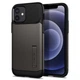 Чохол Spigen Slim Armor для Apple iPhone 12 / iPhone 12 Pro (ACS01524) Gunmetal - зображення 1