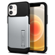 Чохол Spigen Slim Armor для Apple iPhone 12 Mini (ACS01548) Satin Silver - изображение 1