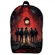 Рюкзак школьный Очень странные дела (School Gear bag Stranger Things 05) черный, 39 х 27 х 14 см - изображение 1