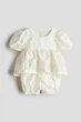 Шорти H&M 1277365 104см молочний - изображение 2