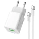 Зарядное устройство ColorWay C101A GaN Mini 20W PD PPS USB-C + USB-A QC4.0 + cable USB-C to USB-C black (CW-CHS062PDC-WT) (341861) - изображение 4