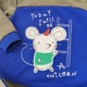 Костюм для малюків з футера Smil 117199 Today i will be a Unicorn Синій 86 - изображение 2