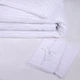 Одеяло шерстяное MirSon №187 Сolor Fun Line 17-0605 Stripe White Woollen 155x215 см Лето (2200010859171) - изображение 4