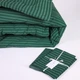 Ковдра шовкова MirSon №141 Сolor Fun Line 17-0612 Stripe Emerald Silk Kapok 140x205 см Зима (2200010860573) - зображення 3