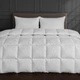 Одеяло пуховое MirSon №1501 Ferrero White 100% пух Premium 140x205 см Деми (2200011169224) - изображение 1
