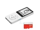 MP3 Плеер Rock Star 01B 1.8" Bluetooth 5.4 HI FI 64gb с внешним динамиком Type C белый - изображение 7