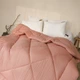Одеяло шелковое MirSon №1735 Eco Light Coral Silk Kapok 172x205 см супер теплое (2200003710045) - изображение 4