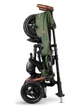 Трехколесный детский складной велосипед Tri-Cycle RITO DELUXE 5-в-1 оливковый прогулочный трансформер от 12 месяцев с родительской ручкой защитным козырьком и надувными колесами 10″ - изображение 7