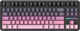 Клавіатура Attack Shark X87 Side Printed RGB Gradient Pink - зображення 1