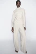 М'який топ з високим коміром Zara 1165/172/710 - M - зображення 5