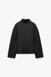 М'який топ з високим коміром Zara 1165/172/803 - M - зображення 2