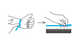 Браслет із намистин лазуриту розмір 17см - изображение 4