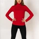 Гольф бесшовный женский красный S/M - изображение 1