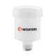 Бачок пластиковый для HVLP мини, внутренняя резьба M14×1, 125 мл INTERTOOL PT-1900 - изображение 1