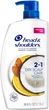 Американський шампунь-кондиціонер проти лупи з піритіоном цинку Head&shoulders 2 in1 для сухого типу шкіри з мигдалевою та кокосовою олією 1.15 L - зображення 1
