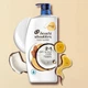 Американський шампунь-кондиціонер проти лупи з піритіоном цинку Head&shoulders 2 in1 для сухого типу шкіри з мигдалевою та кокосовою олією 1.15 L - зображення 4