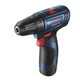 Набір із двох акумуляторних інструментів Bosch Professional 12В дриль-шурупокрут GSR 120-LI гайковерт ударний GDR 120-LI акб 2х2А·год кейс - изображение 4