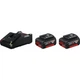 Bosch Акумуляторні батареї з ЗУ, комплект 2 шт, GBA 18Вх4.0A*рік + GAL 18V-40 - зображення 3