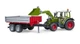 Набор игрушечный Bruder Трактор Fendt Vario 211 с передним погрузчиком и прицепом (2182_5) - изображение 4