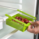 Органайзер-поличка Home Fest для холодильника для зберігання продуктів Refrigerator Shelf Зелена - зображення 1