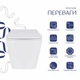Унитаз подвесной Qtap Tern с сиденьем Soft-close QT17332303ASW - изображение 3